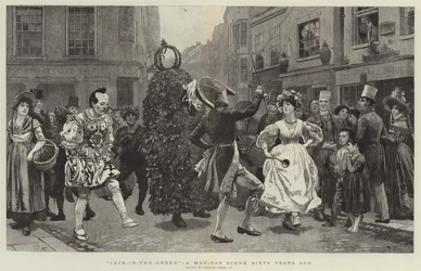 Jack-in-the-Green, majowa scena sprzed sześćdziesięciu lat